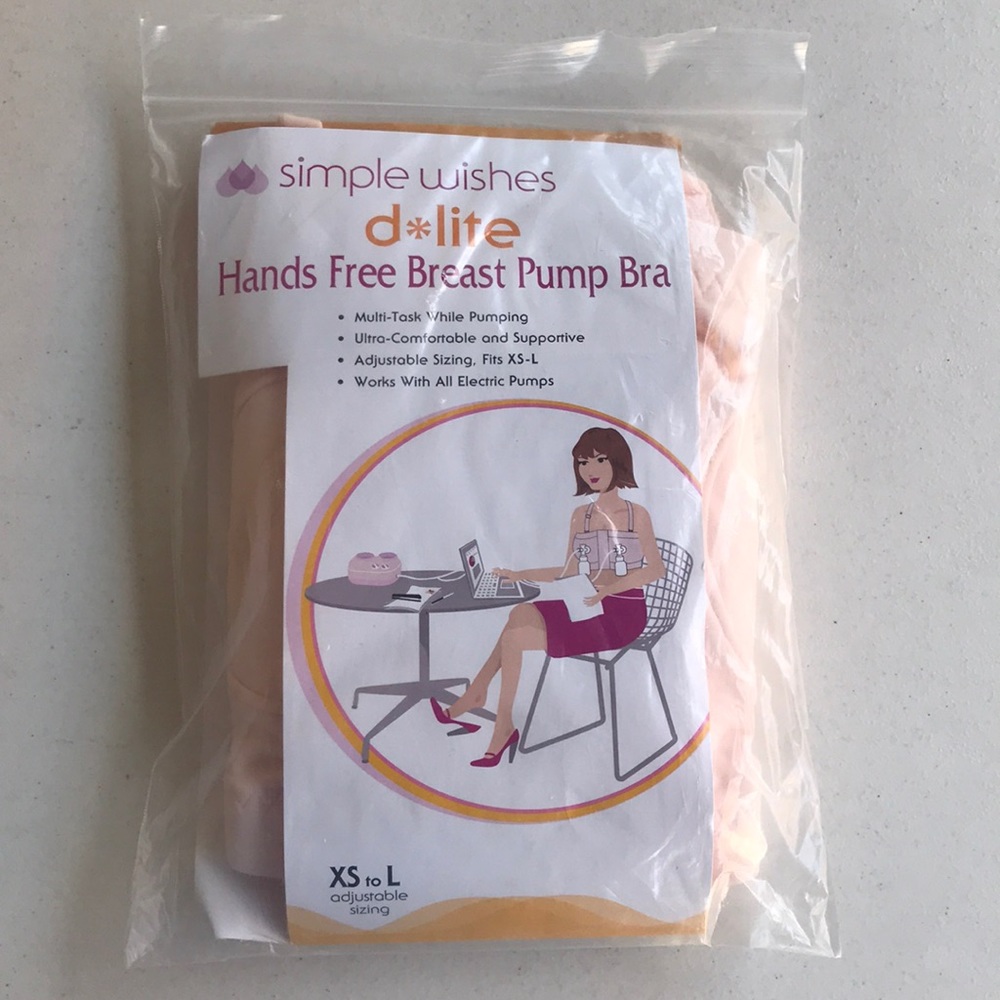 SIMPLE WISHES | D Lite Hands Free Breast Pump Bra